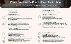 Charlie Houx - Studios Super Confortáveis em Pinheiros ao lado do metrô e poucos passos da Faria Lima